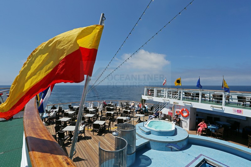 Außenbereich Deck 7 Ocean Majesty Foto: Oceanliner Pictures
