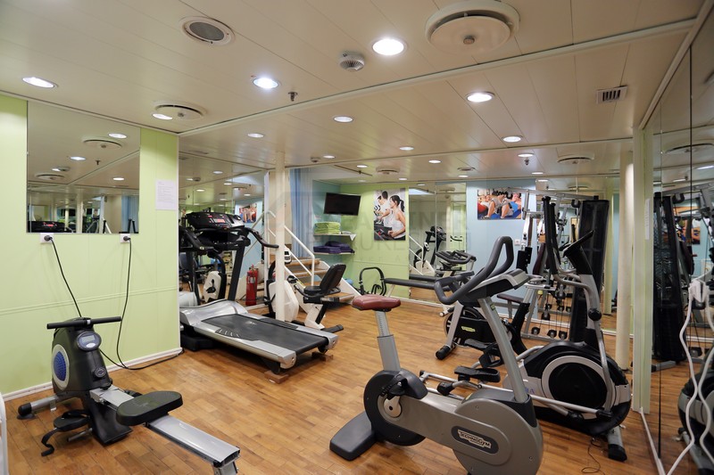 Fitnessraum Ocean Majesty Foto: Oceanliner Pictures