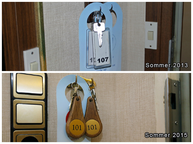 Schlüsselanhänger MS Berlin nach Erneuerung Foto: Oceanliner Pictures