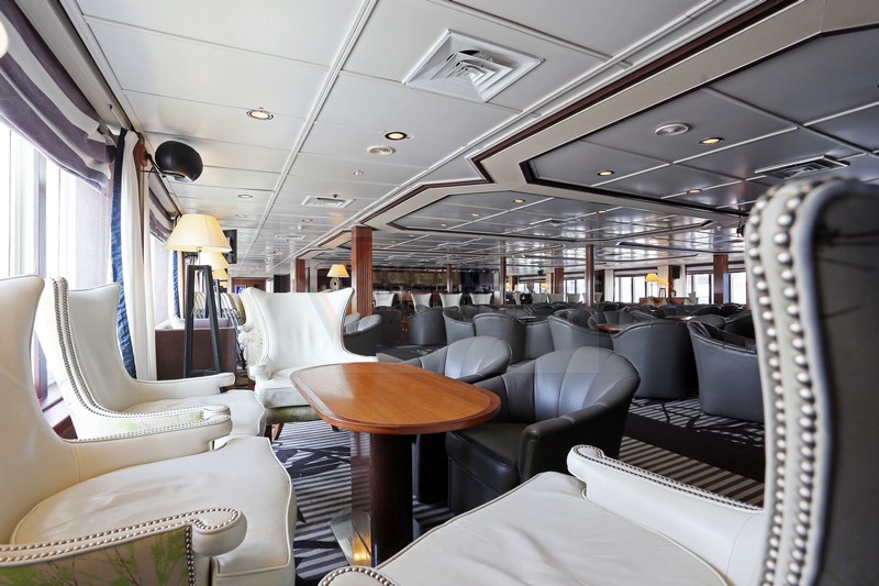 Sirocco-Lounge MS Berlin nach Erneuerung Foto: Oceanliner Pictures