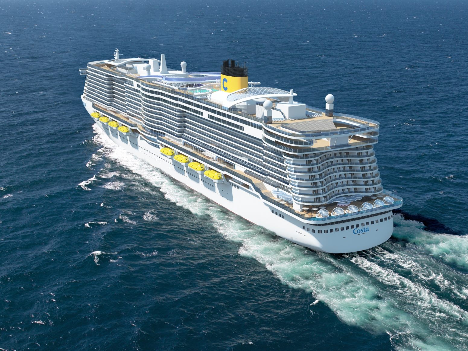 Costa Kreuzfahrten Neue Costa Schiffe werden vom USStar Architekten