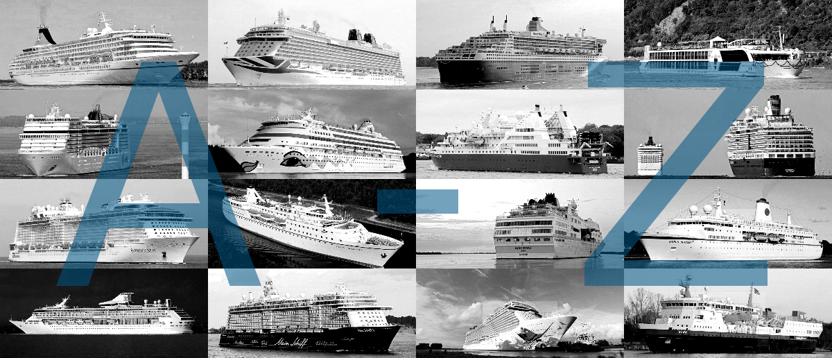 Kreuzfahrtschiffe von A bis Z